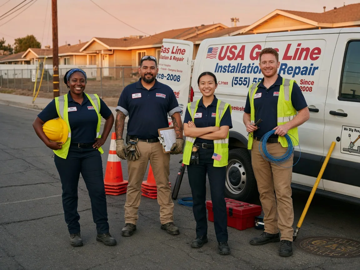 Gas Line Installation company in North Washington, PA